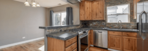 natural glaze kitchen cabinets